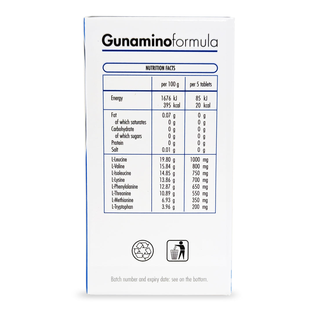 GUNAMINO FORMULA 50 Tablets