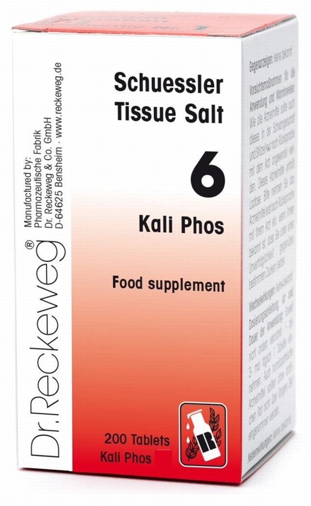 Schuessler Tissue Salt Kali Phos (No. 6)