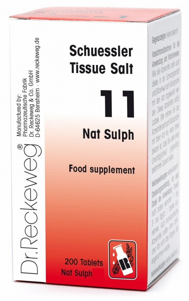 Schuessler Tissue Salt Nat Sulph (No. 11)