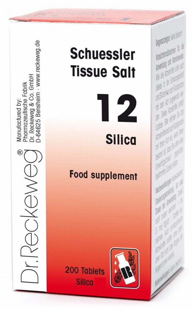 Schuessler Tissue Salt Silicea (Silica) (No. 12)