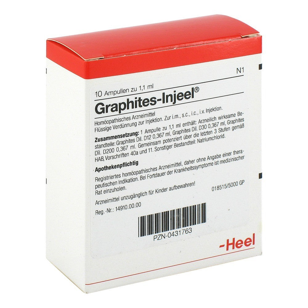 Graphites Injeel 10 Ampoules-Urenus