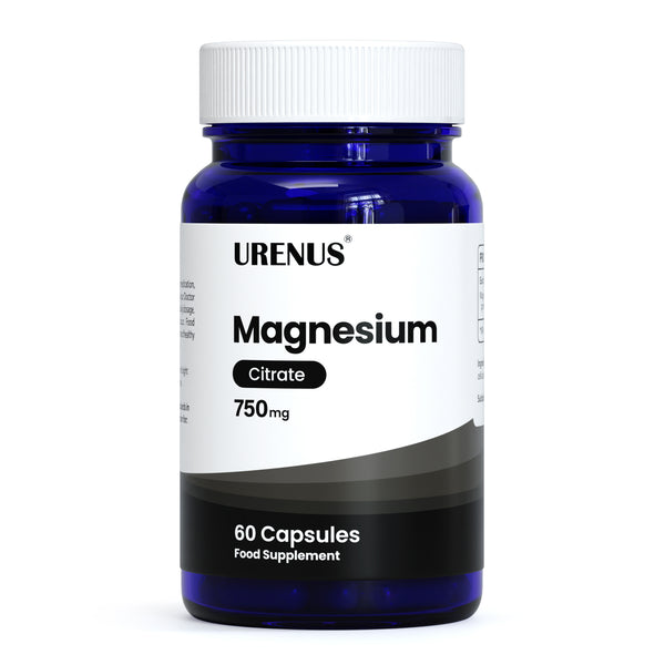 Magnesium Citrate 750mg -  60 Capsules