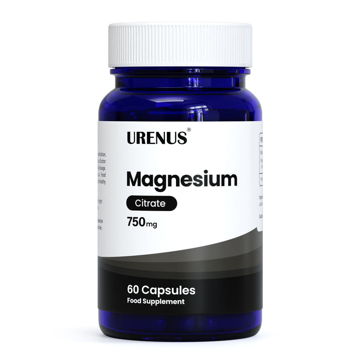 Magnesium Citrate 750mg -  60 Capsules