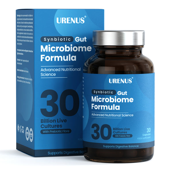 Synbiotic Gut Microbiome Formula - 30 Capsules