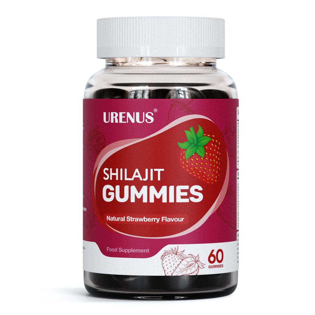Shilajit Gummies 700mg with Vitamin C, B6 &amp; B12 – 60 Gummies Shilajit Made Easy