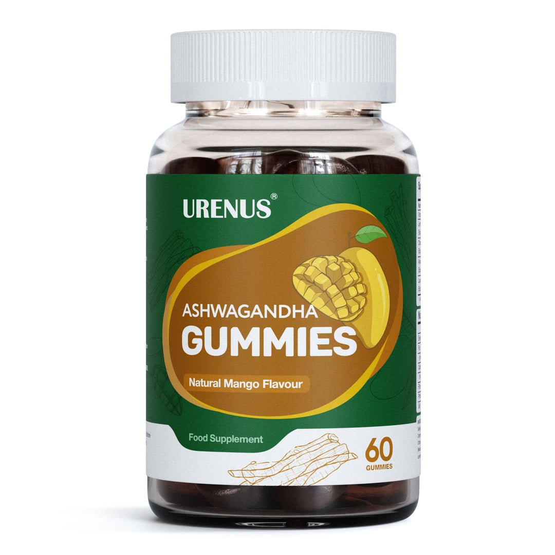 Ashwagandha Gummies 300mg with Lemon Balm, Chamomile &amp; Lavender – 60 Gummies