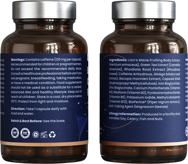 Premium supplement bottles
