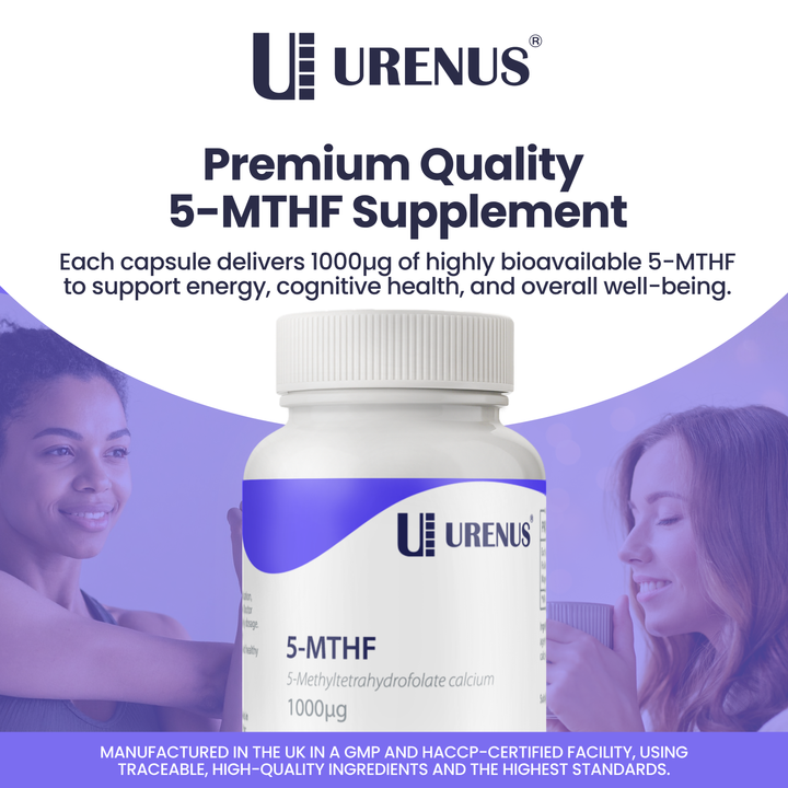 5-MTHF (Methyltetrahydrofolate Calcium) - 60 Capsules