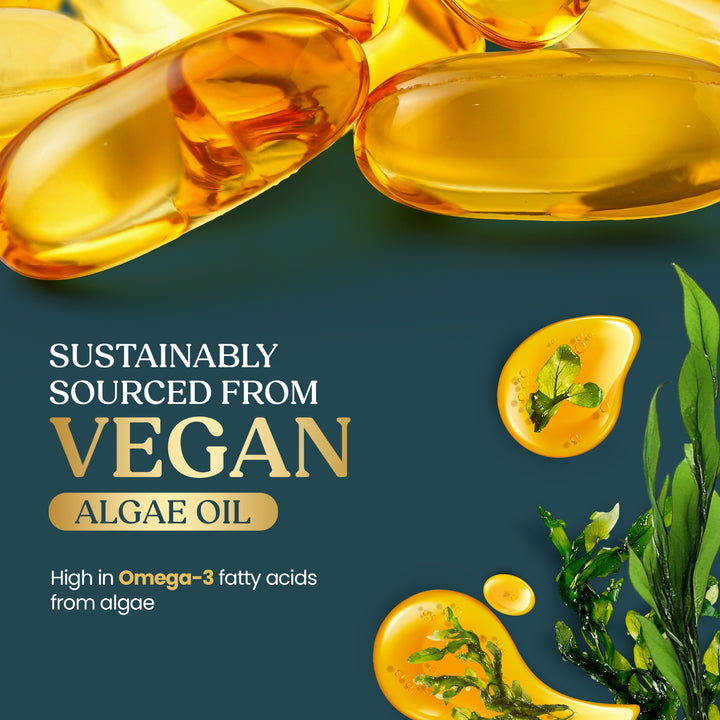 Vegan Omega 3 DHA + EPA - 90 Softgels