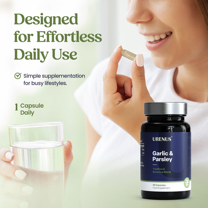 Garlic &amp; Parsley – 60 Capsules