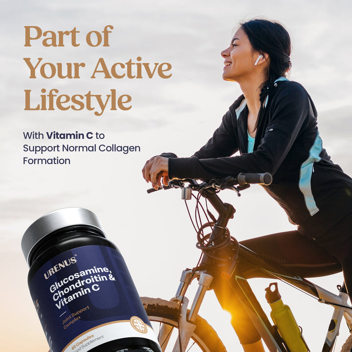 Glucosamine, Chondroitin &amp; Vitamin C – 60 Capsules
