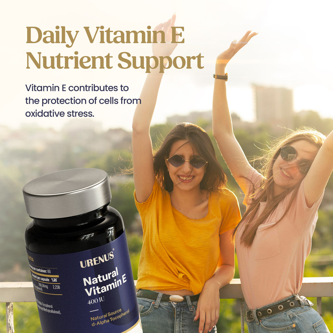 Natural Vitamin E 400 IU – 60 Capsules
