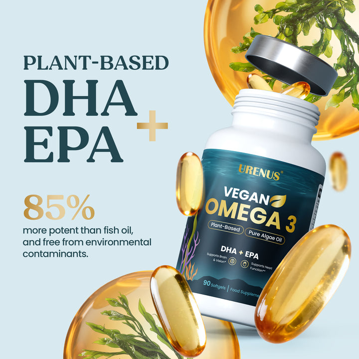 Vegan Omega 3 DHA + EPA - 90 Softgels