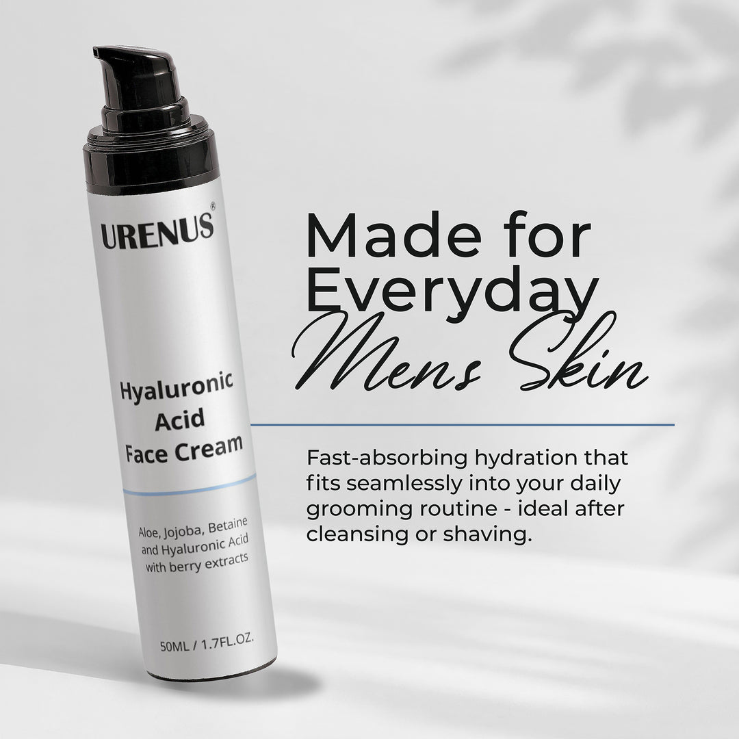 Hyaluronic Acid Face Cream for Men - 50ml