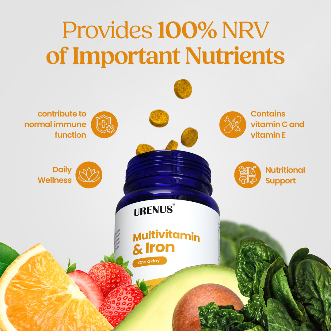 Multivitamin and Iron - 90 Tablets