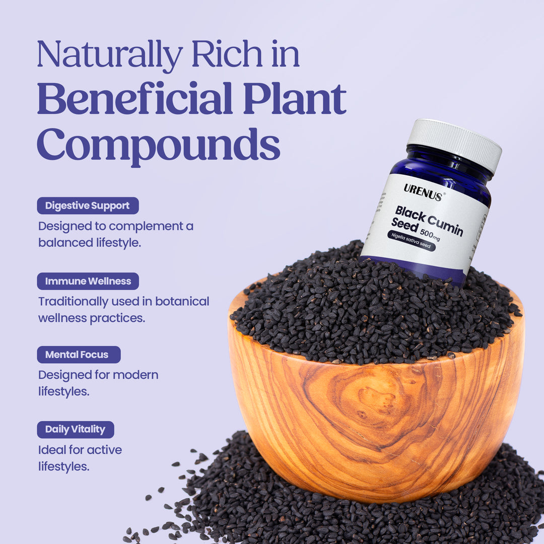 Black Cumin Seed 500mg - 60 Capsules