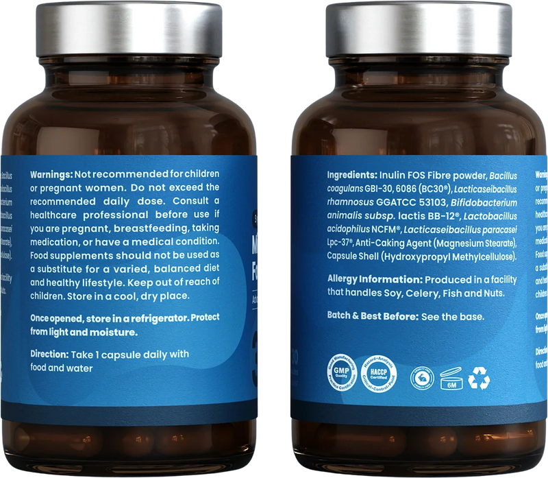 Premium supplement bottles