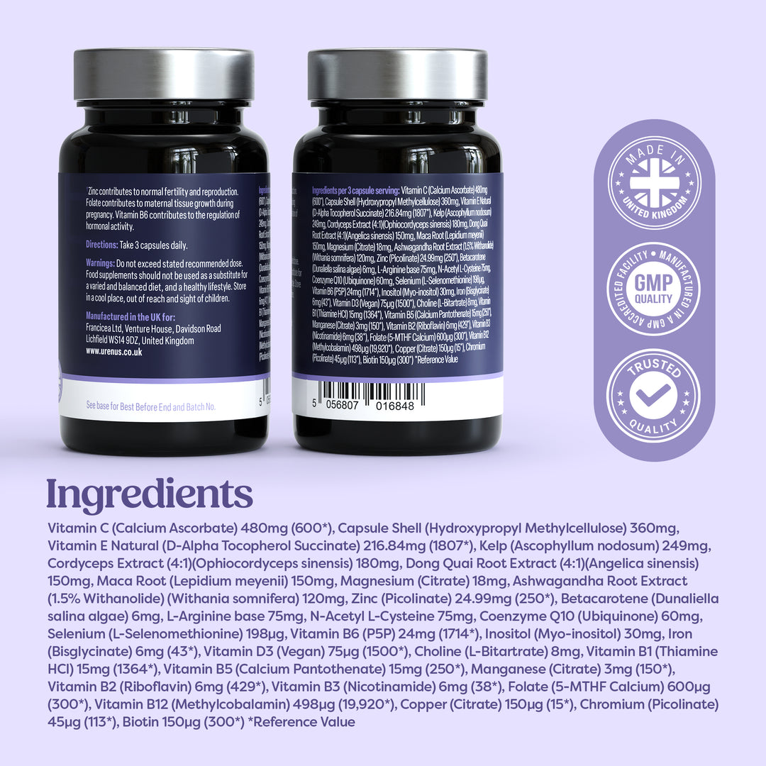 Fertility Support – Women - 60 Capsules