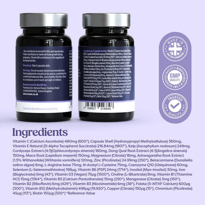 Fertility Support – Women - 60 Capsules