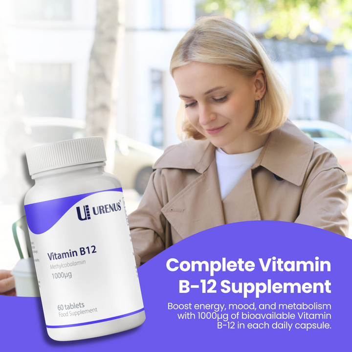 Vitamin B12 – Methylcobalamin 1000 µg (60 Tablets)