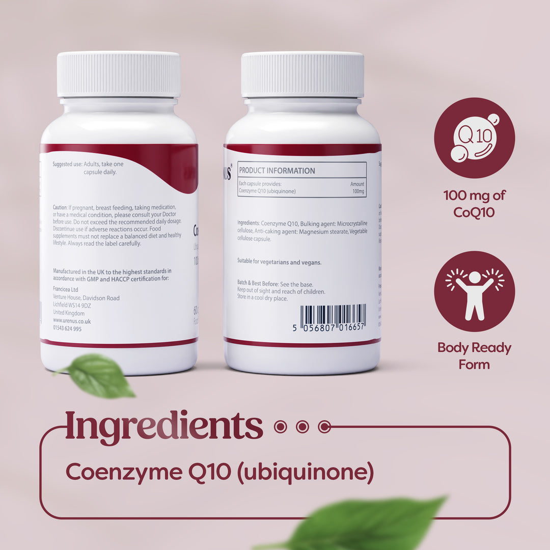 Coenzyme Q10 – 100 mg - 60 Capsules
