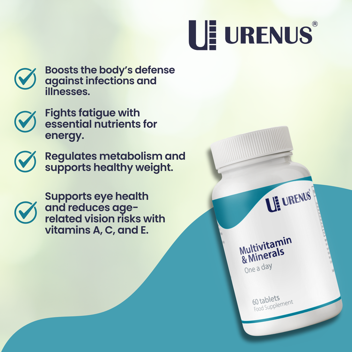 Multivitamin & Minerals – 60 Tablets