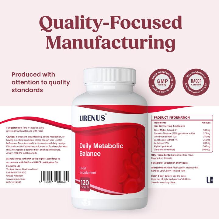 Daily Metabolic Balance - 120 Capsules