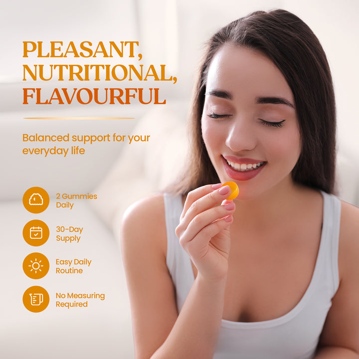 Multivitamin &amp; Mineral Gummies with Vitamin C, B6, B12 &amp; Zinc – 60 Gummies
