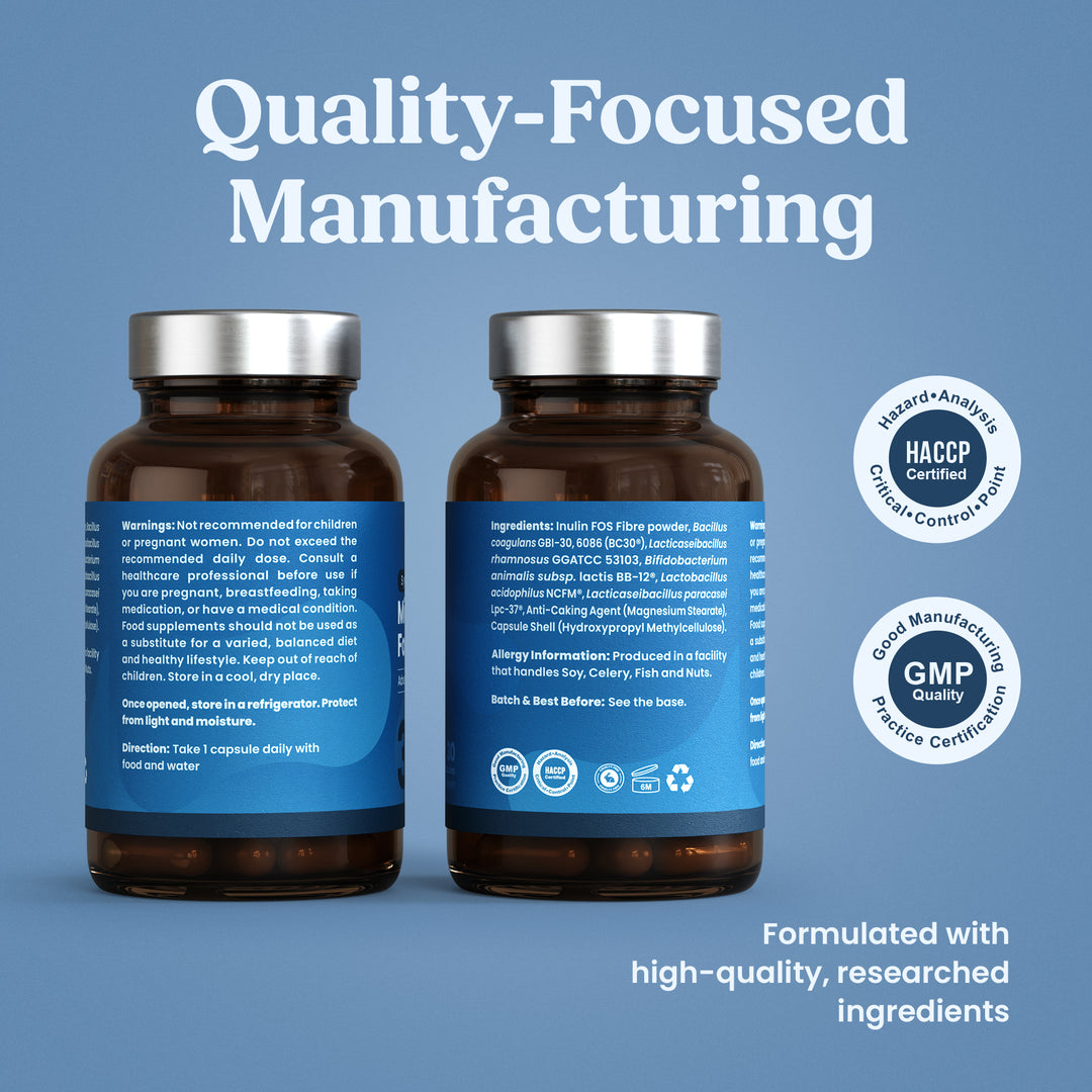 Synbiotic Gut Microbiome Formula - 30 Capsules