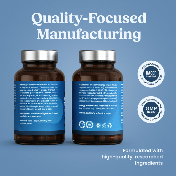 Synbiotic Gut Microbiome Formula - 30 Capsules