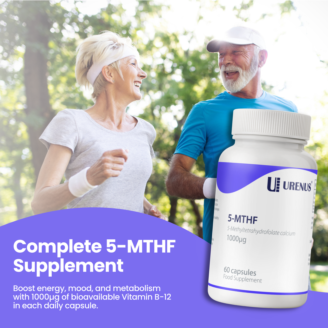 5-MTHF (Methyltetrahydrofolate Calcium) - 60 Capsules