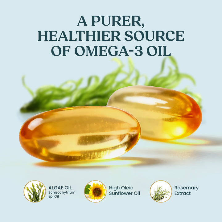 Vegan Omega 3 DHA + EPA - 90 Softgels