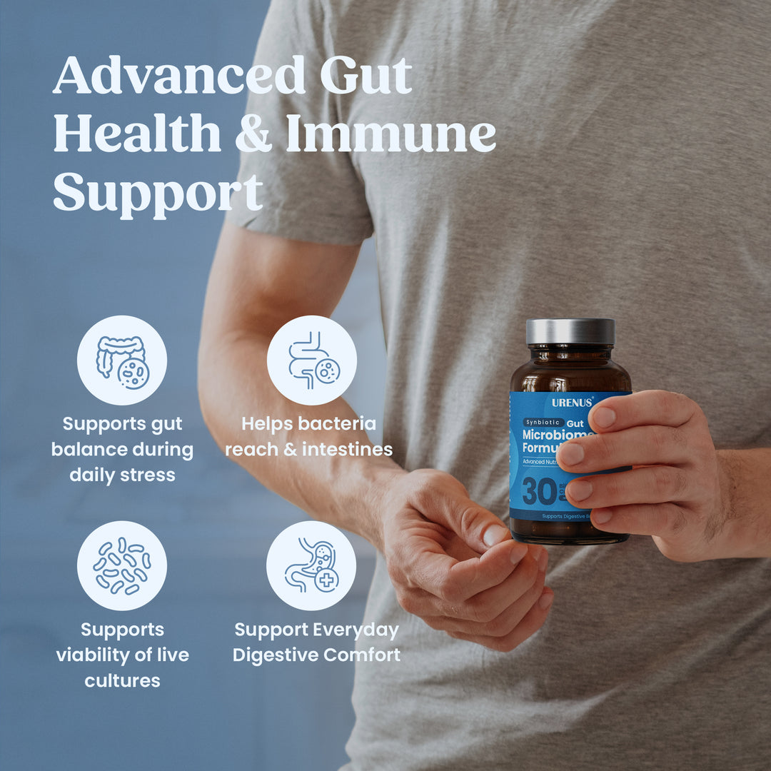 Synbiotic Gut Microbiome Formula - 30 Capsules