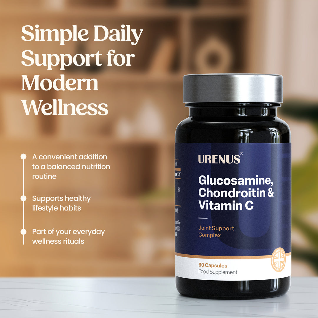 Glucosamine, Chondroitin &amp; Vitamin C – 60 Capsules