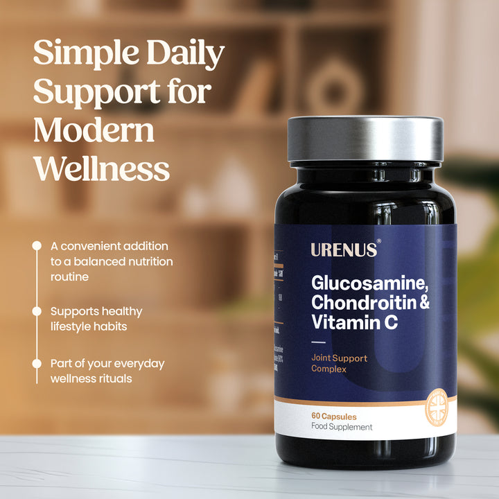 Glucosamine, Chondroitin &amp; Vitamin C – 60 Capsules