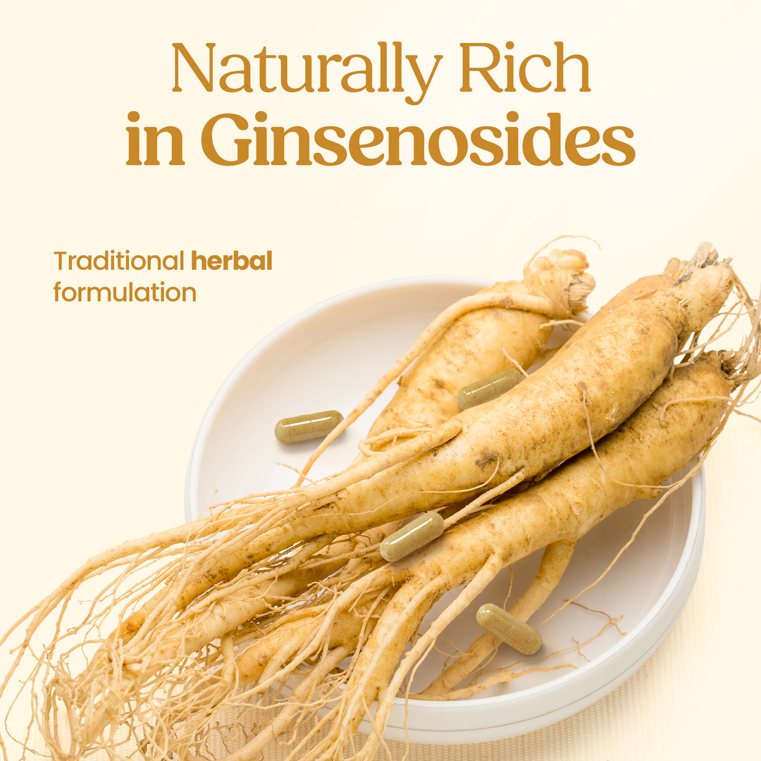 Korean (Panax) Ginseng 600mg - 30 Capsules