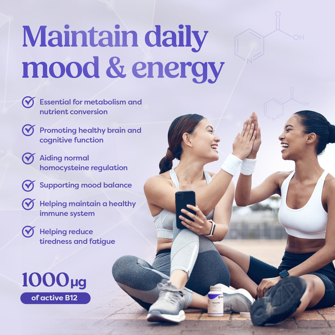 Vitamin B12 – Methylcobalamin 1000 µg (60 Tablets)