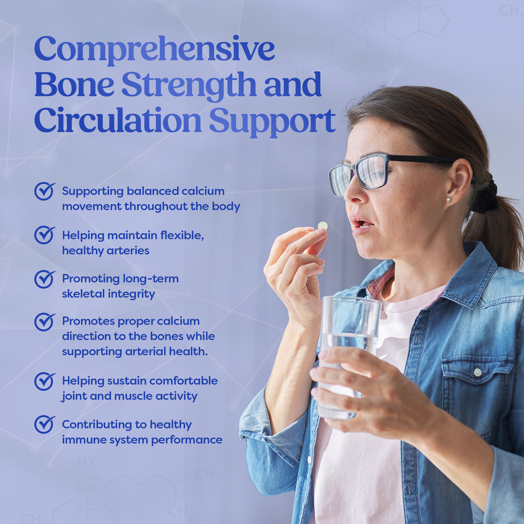 Vitamin D3 + K2 (4000 IU + 200 µg) – 90 Tablets