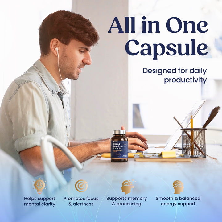 Brain &amp; Cognitive Formula - 30 Capsules