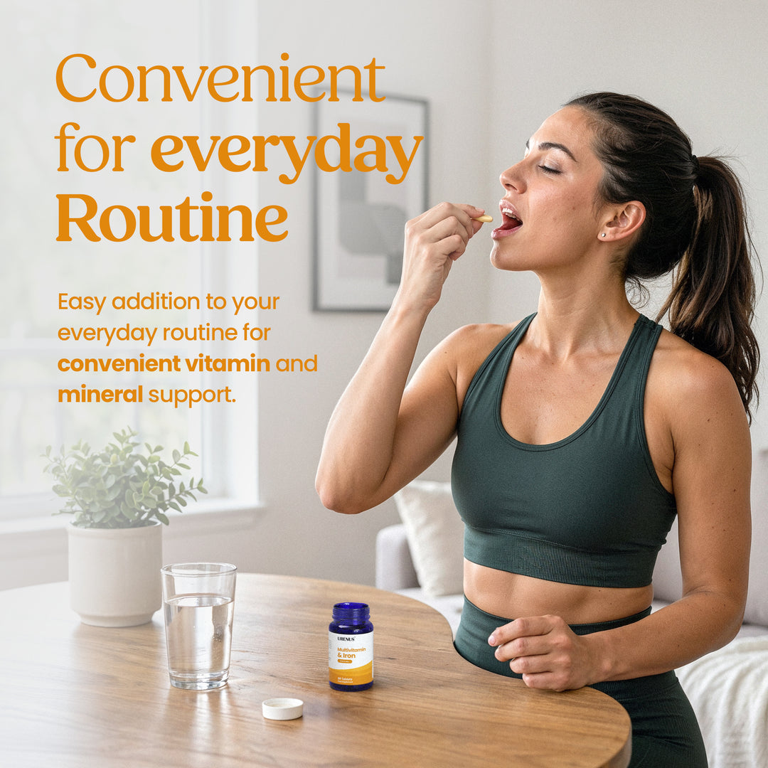 Multivitamin and Iron - 90 Tablets