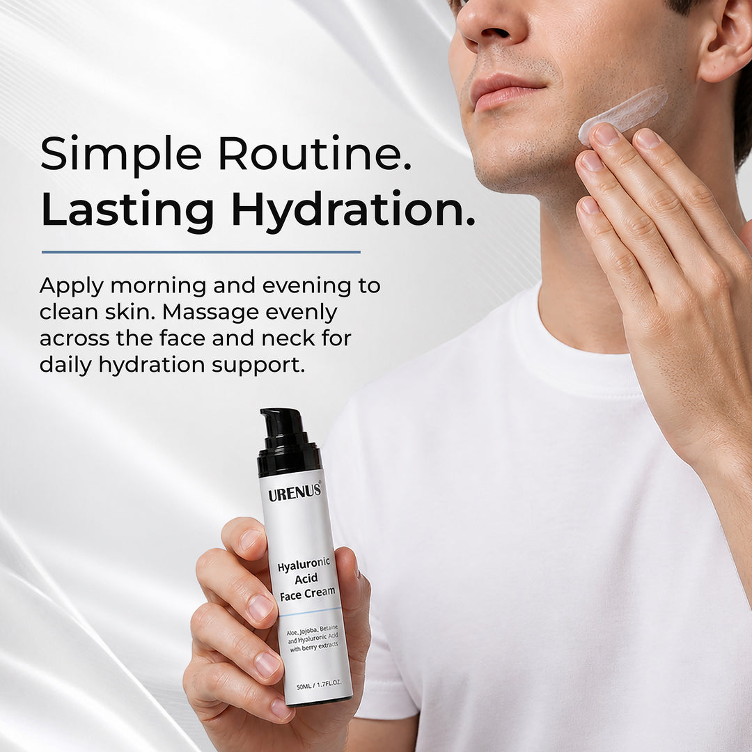 Hyaluronic Acid Face Cream for Men - 50ml