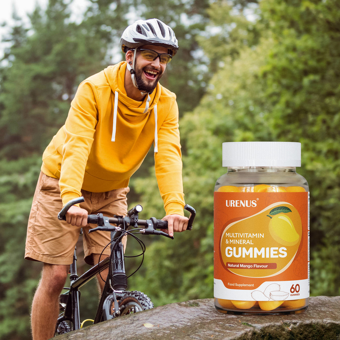Multivitamin &amp; Mineral Gummies with Vitamin C, B6, B12 &amp; Zinc – 60 Gummies