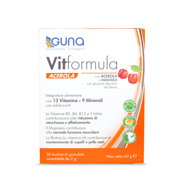 VitFormula Acerola 30 Sachets Containing 13 Vitamins and 9 Minerals