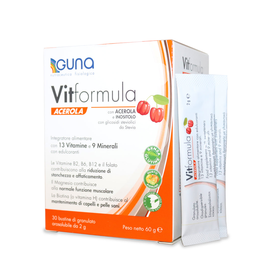 VitFormula Acerola 30 Sachets Containing 13 Vitamins and 9 Minerals