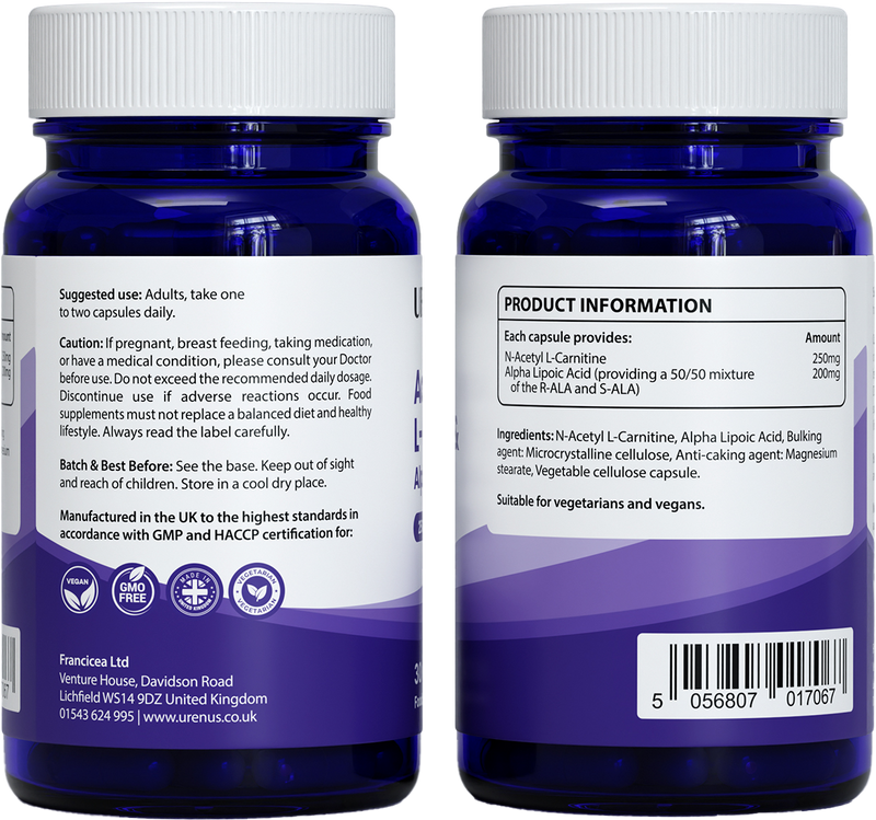 Premium supplement bottles