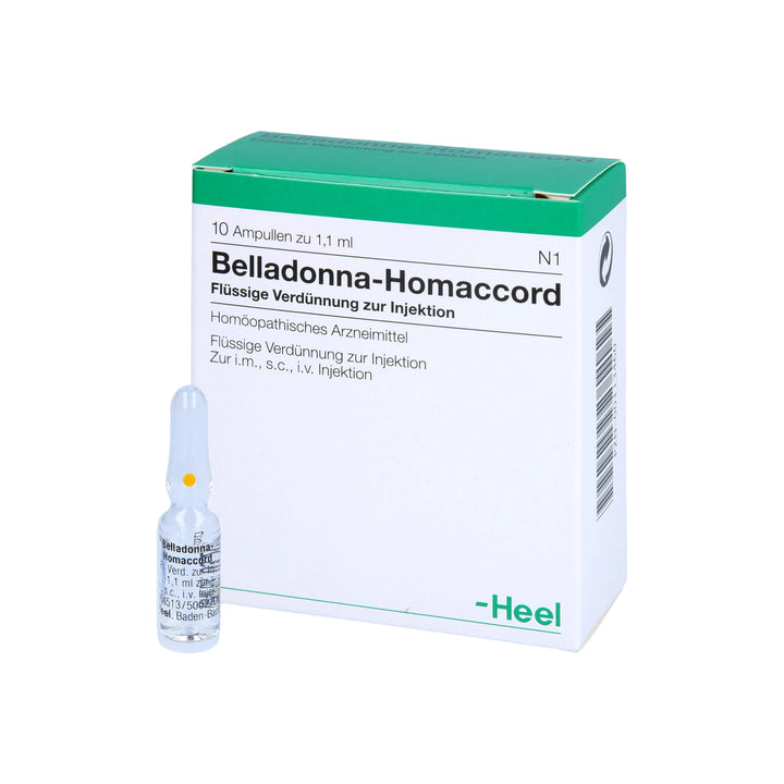 Belladonna Homaccord 10 Ampoules