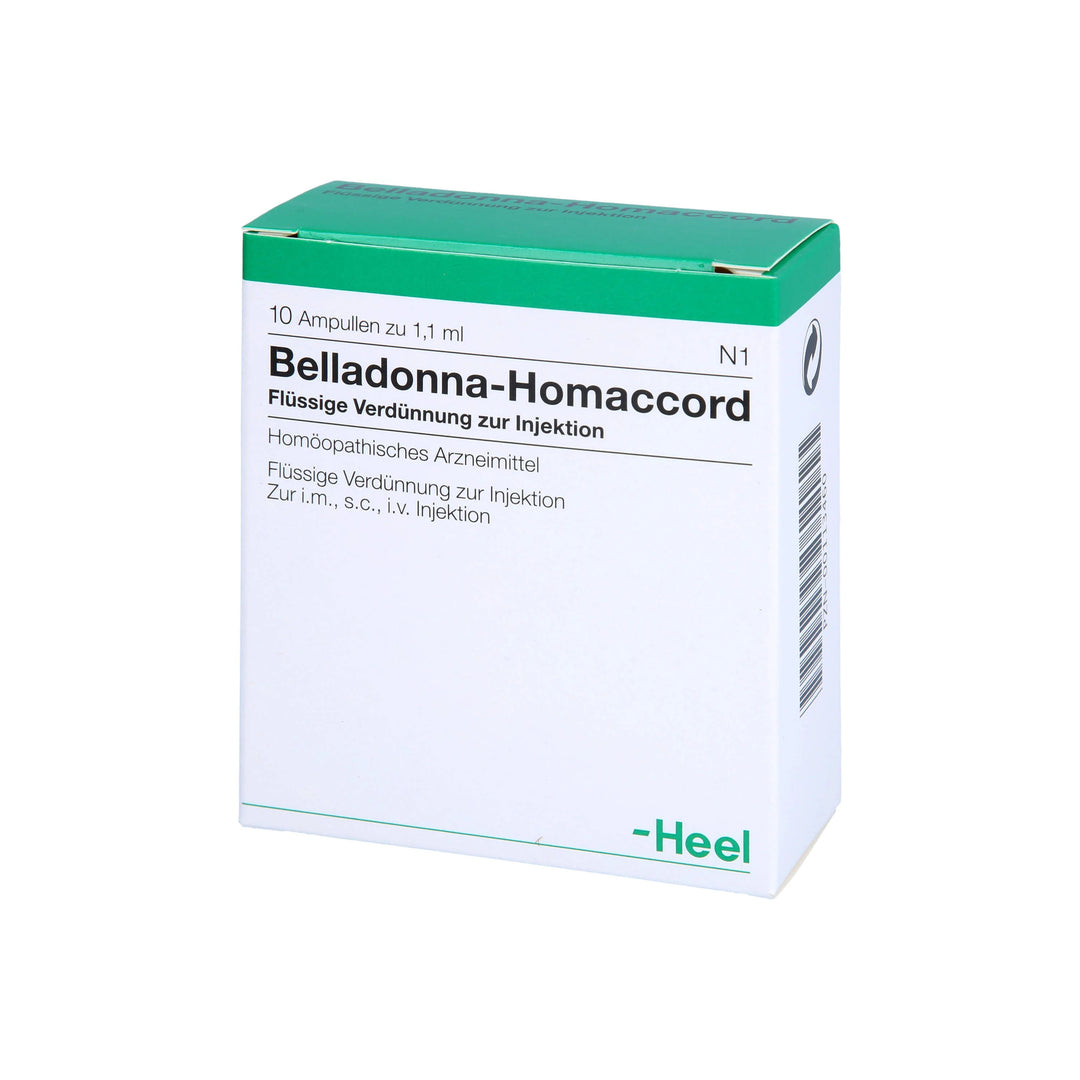 Belladonna Homaccord 10 Ampoules