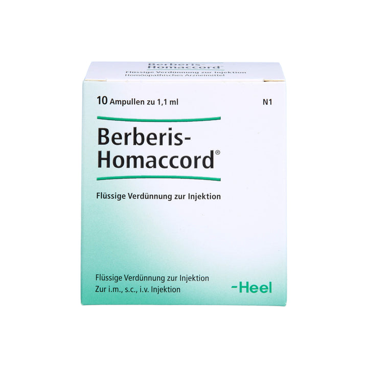 Berberis Homaccord 10 Ampoules