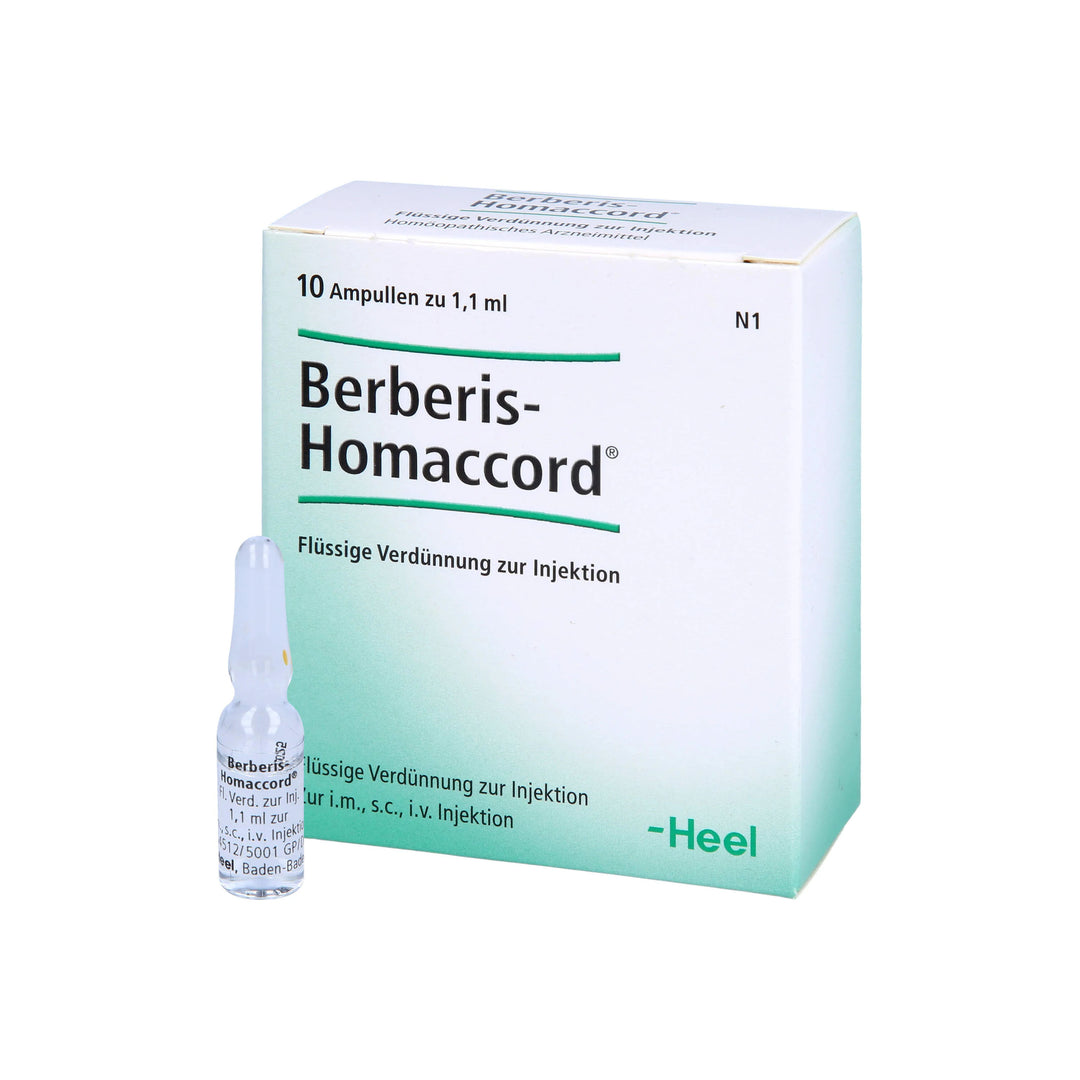 Berberis Homaccord 10 Ampoules