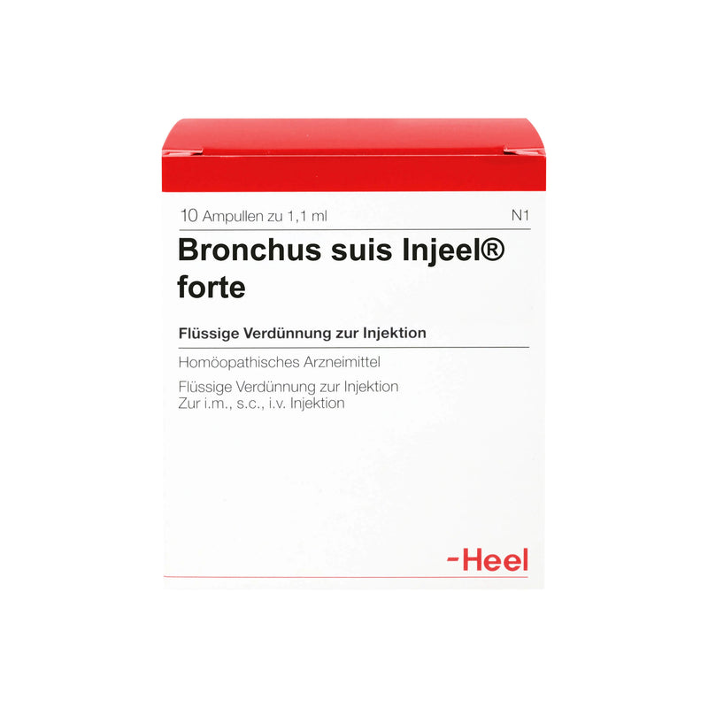 Bronchus Suis injeel forte 10 Ampoules